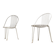 Set of 2 mid-century German metal garden chairs by Mauser Werke Waldeck
