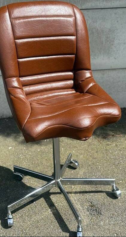 Office chair – Tritub – Furniture – Brown vintage