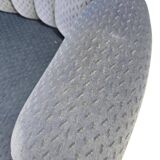 Vintage blue sofa / couch / settee