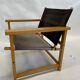 Vintage Safari Chair 1980s Hyllinge Møbler Denmark