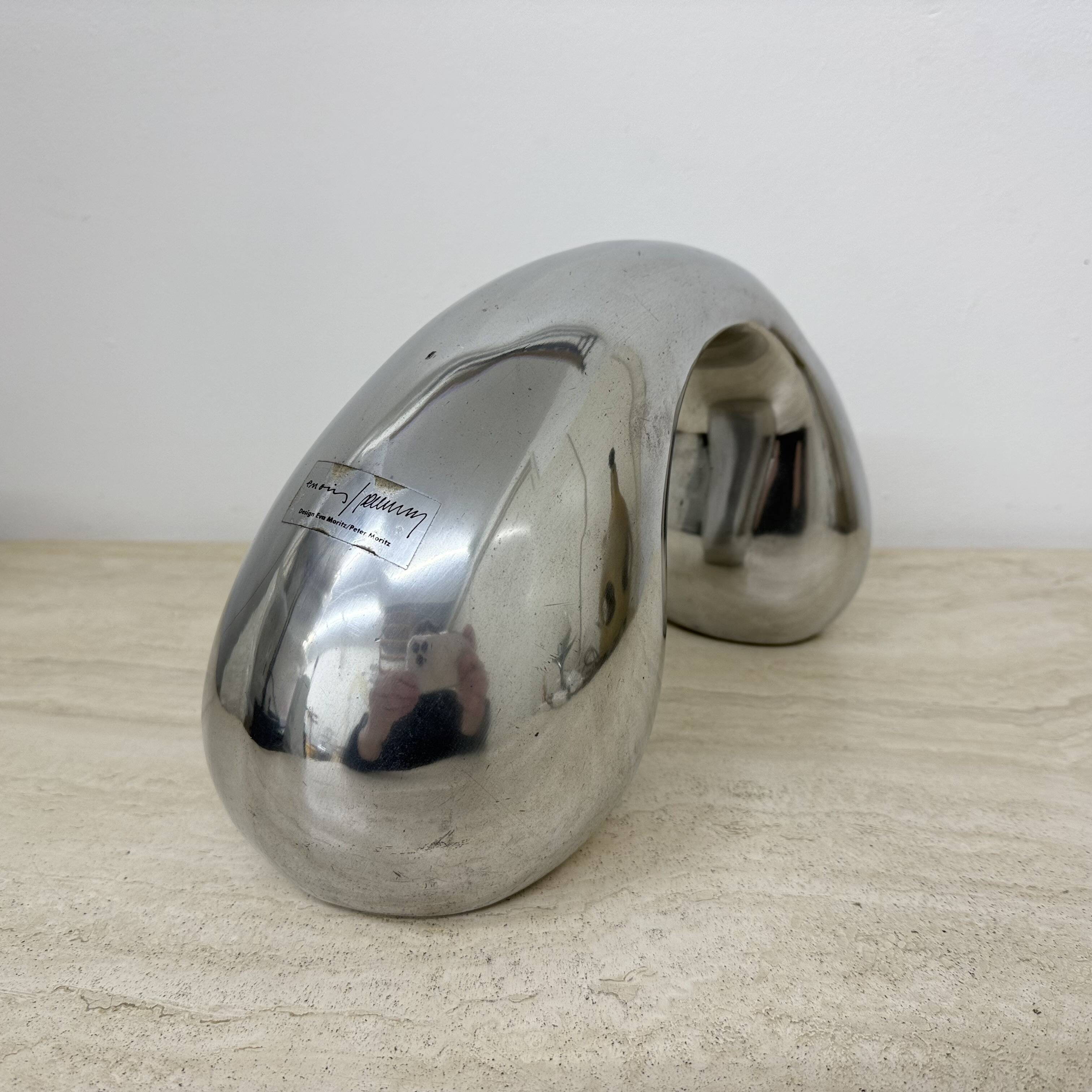 Biomorphic Sculpture Object in Aluminum by Eva & Peter Moritz for Ikea, 198