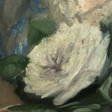Tableau 1913 "La femme à la fleur"