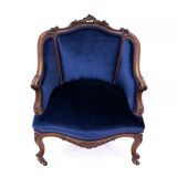 Antique pair of armchairs from the second half of the 19th century, France. After renovation.