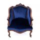 Paire de fauteuils anciens, France, seconde moitié du XIXe siècle. Après restauration.