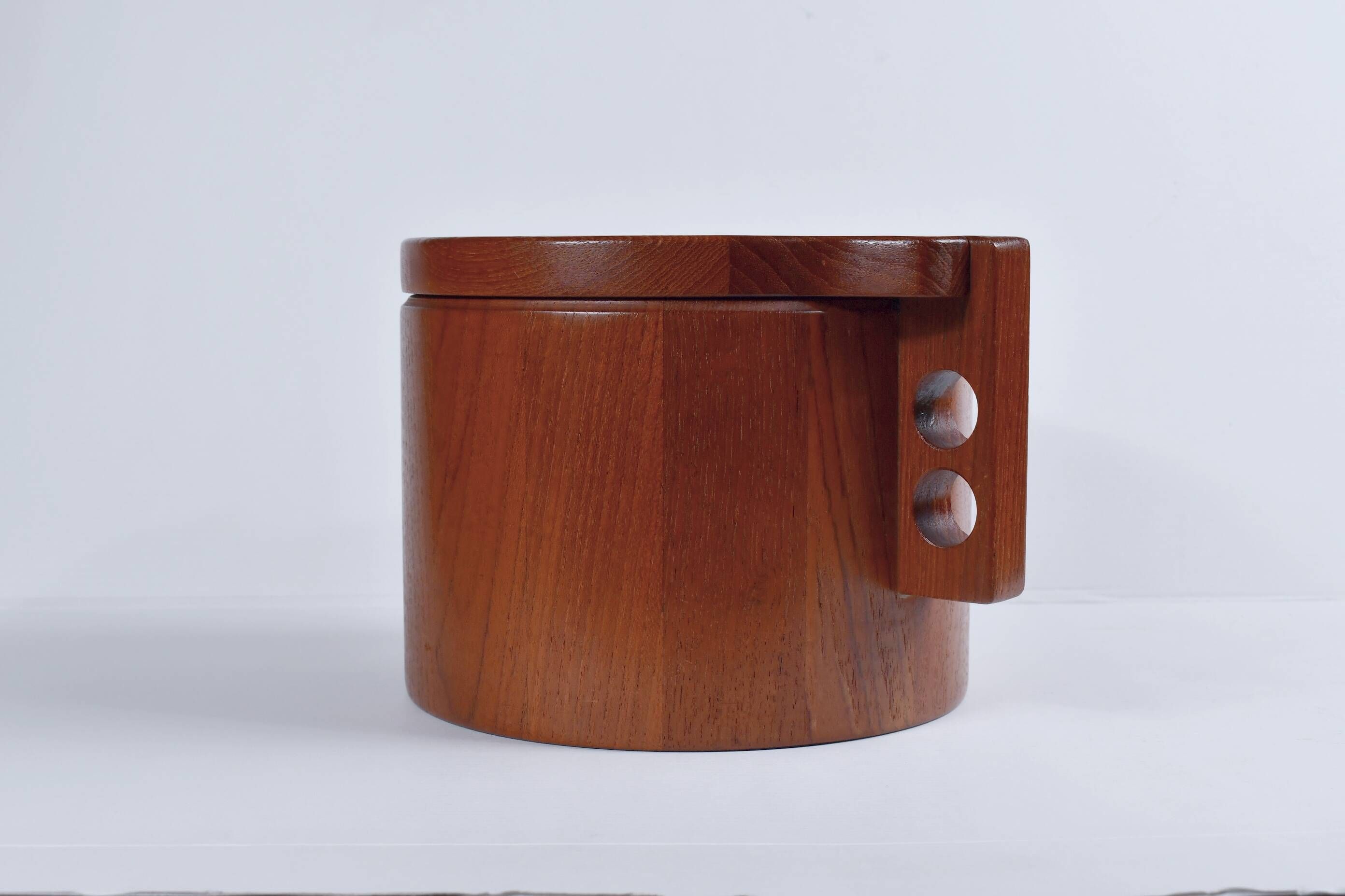 Seau à glace par Birgit Krogh pour Woodline. Années 1960.
