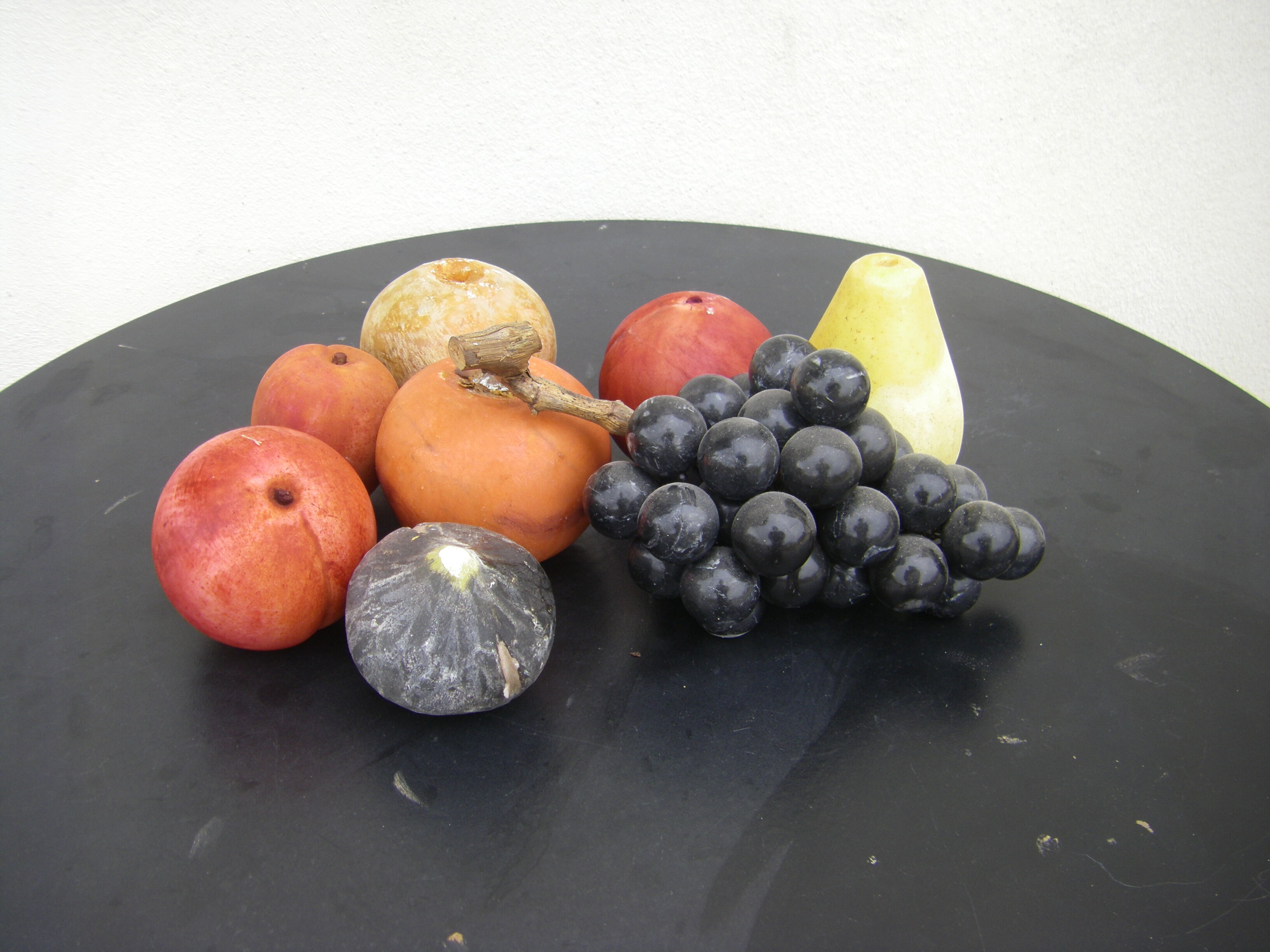 Ancient alabaster fruits