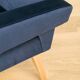 Ensemble de 2 fauteuils en velours de jitona, années 60
