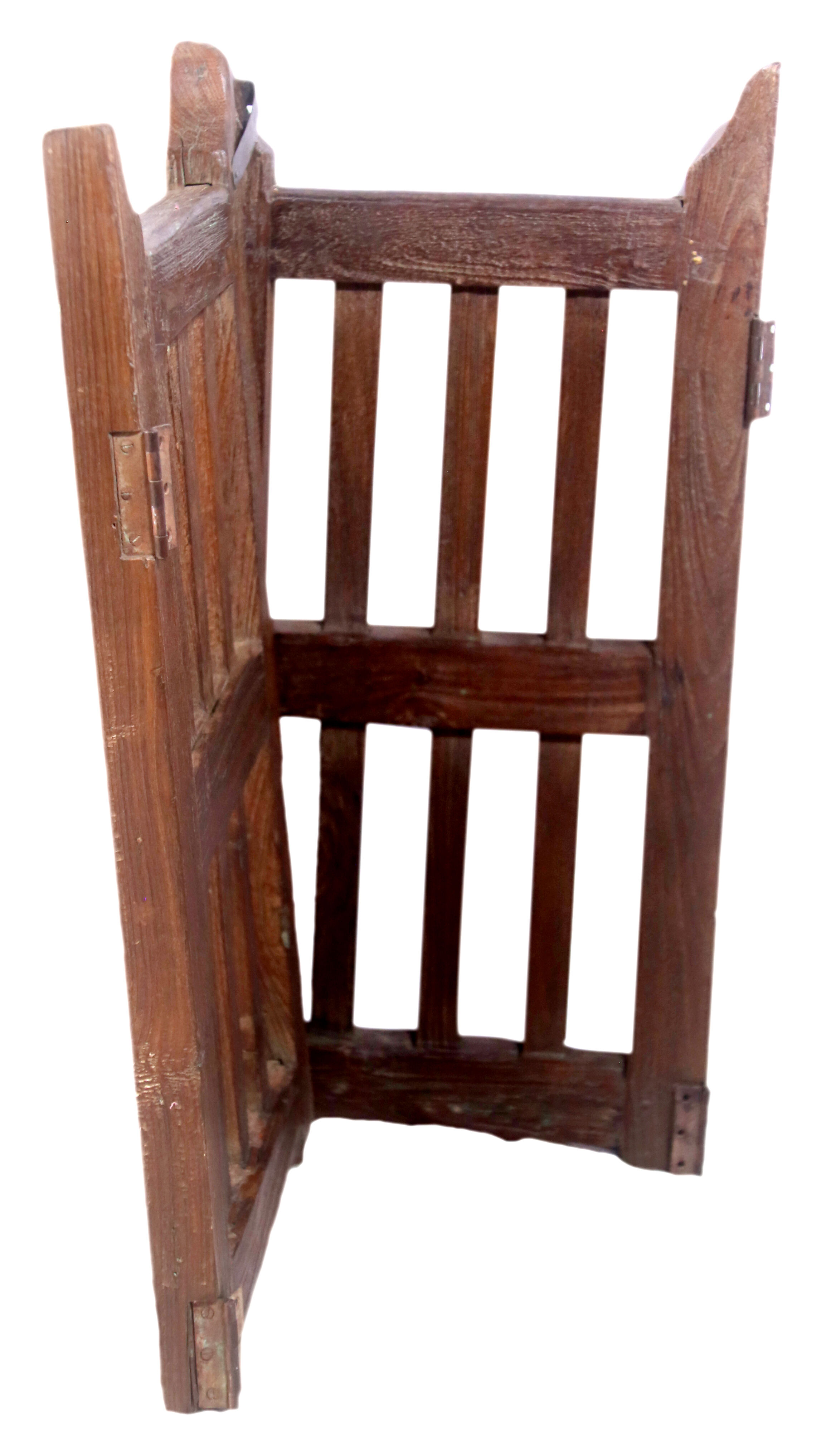 Ancient Burmese teak port