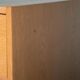 Scandinavian minimalist blonde oak chest, mid-century modern chest.
