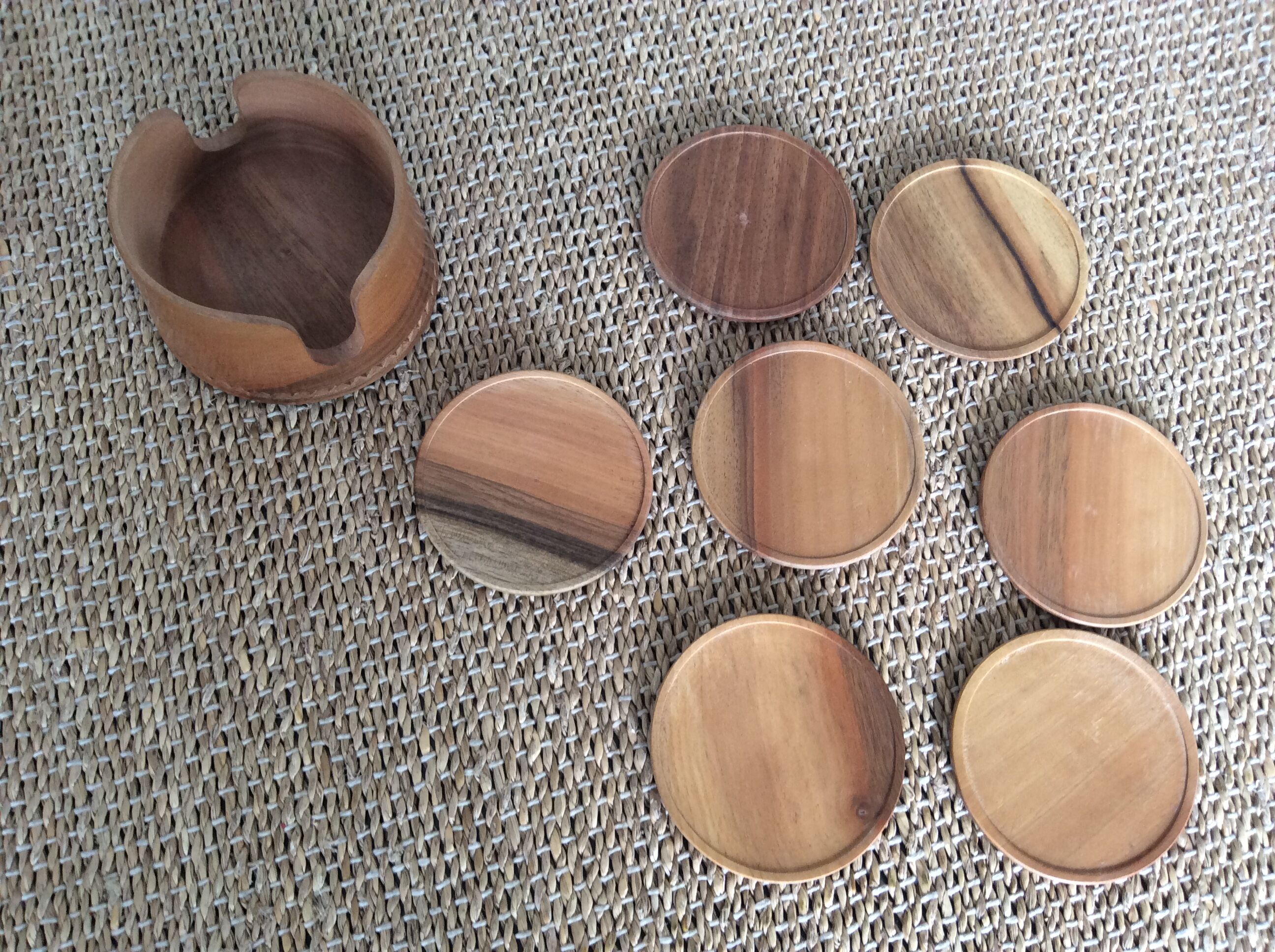 Wood coasters