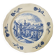 Assiette de roses vintage Villeroy & Boch fabriquée au Luxembourg