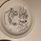 Lot 6 humorous plates by Jean Bellus