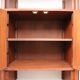 A vintage mid-century teak Gianfranco Frattini style bookcase room divider