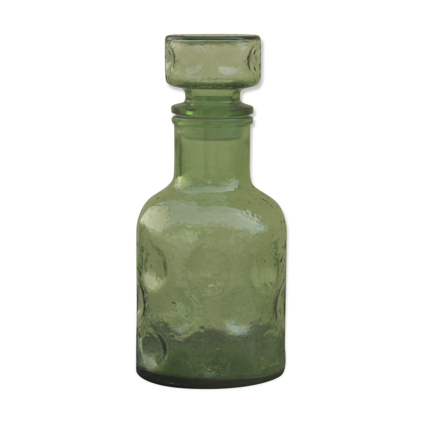 70's green carafe