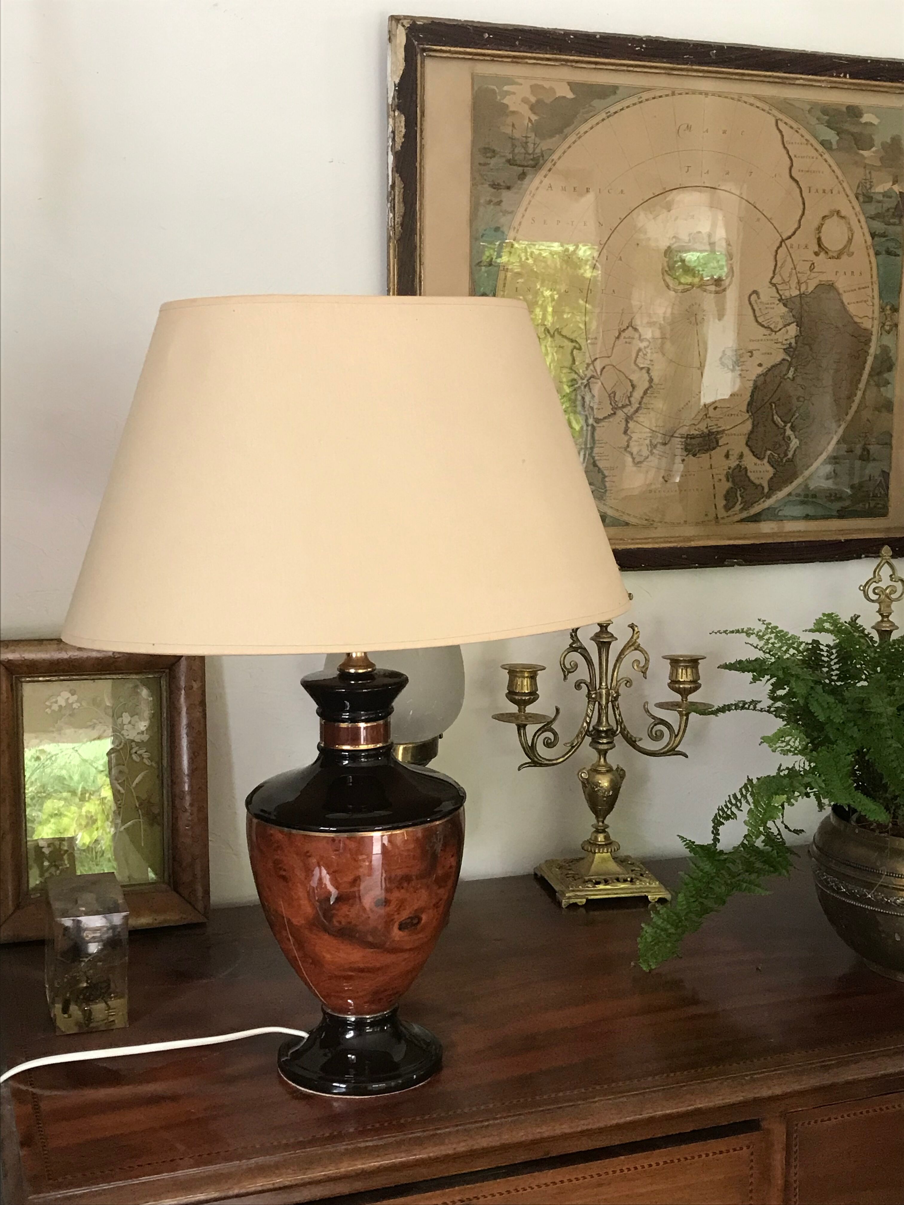 Vintage lamp pair