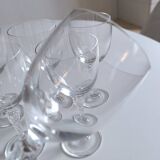 Set of 6 wine glasses