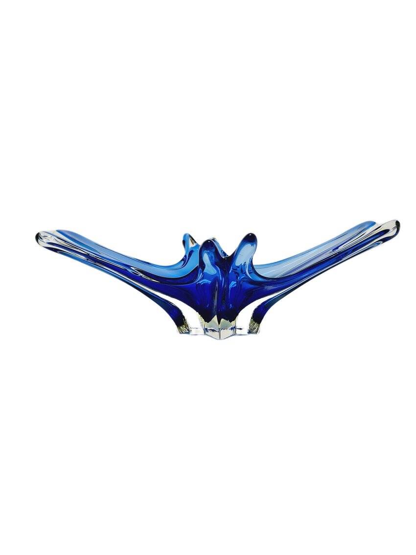 Postmodern Murano glass fruit bowl, Italy, 1950s