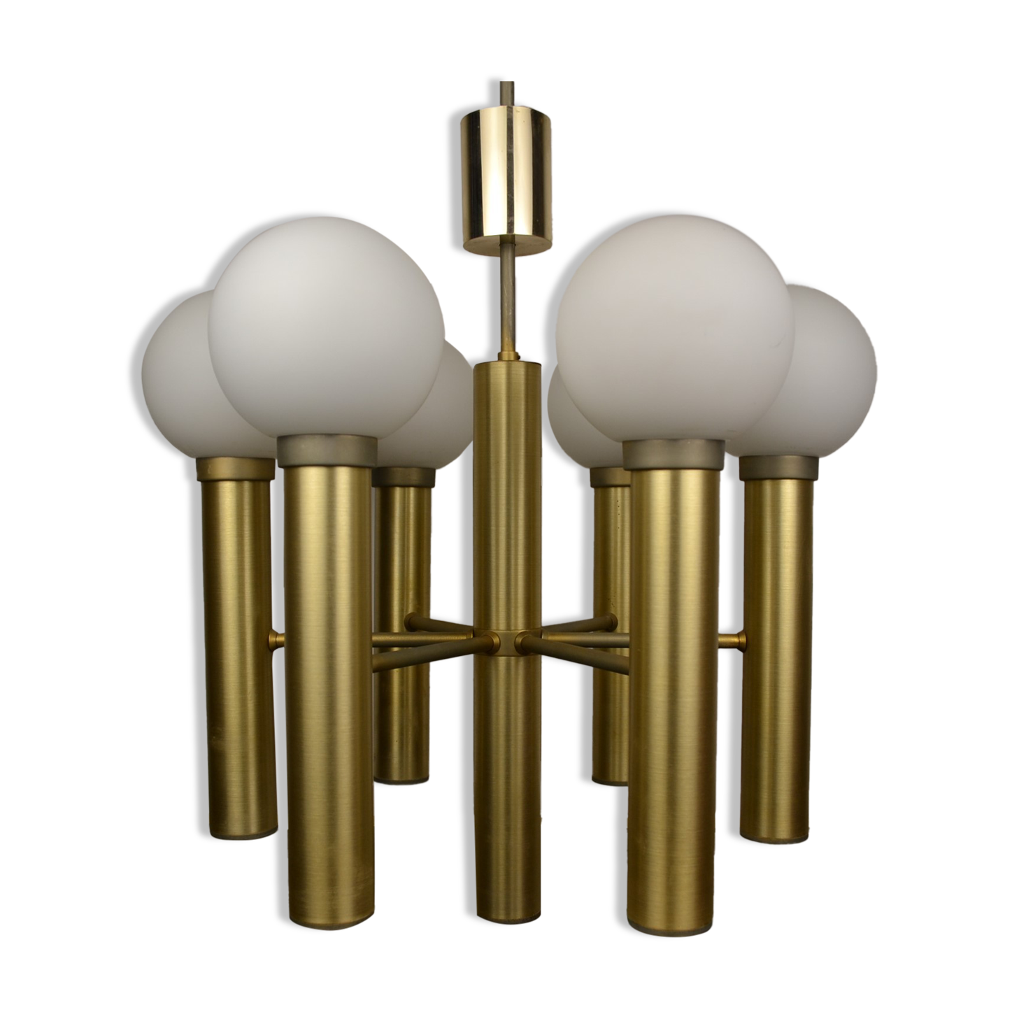 1970s space age chandelier