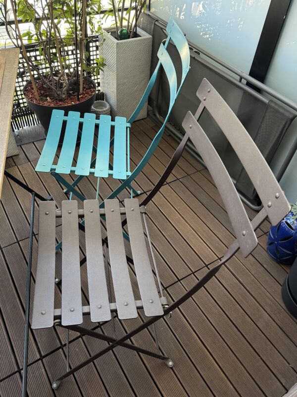 Mobilier jardin Fermob et table ikéa