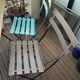 Mobilier jardin Fermob et table ikéa
