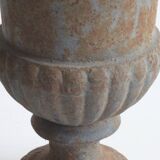 Cast iron campana urn, belle epoque