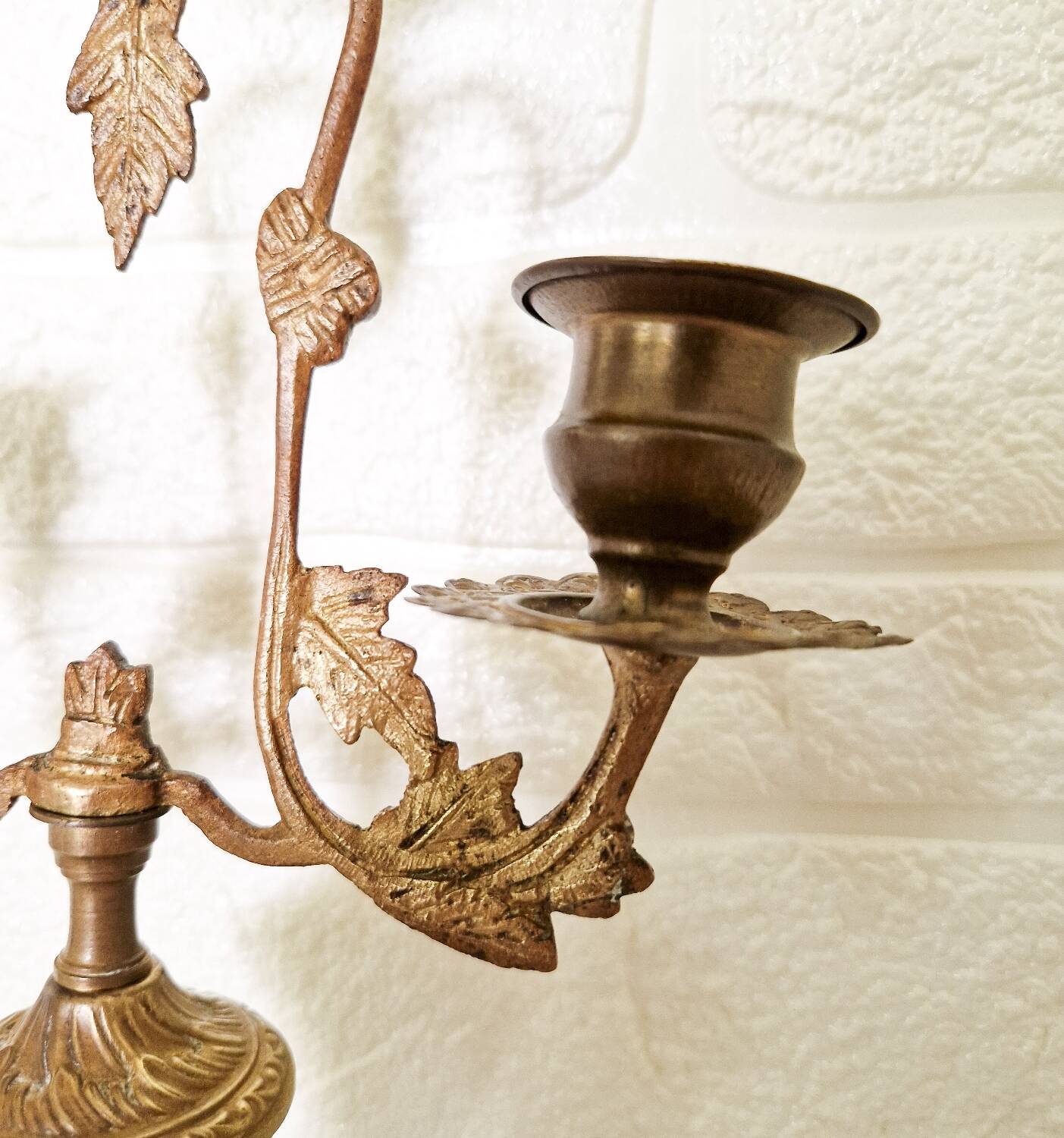 Pair of old XlX th century Napoleon III style candlesticks