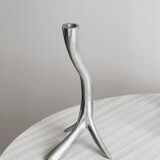 Bougeoir design en métal