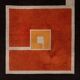 Geometric wool rug, France, c. 1970