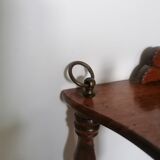 1900s turned wood shelf