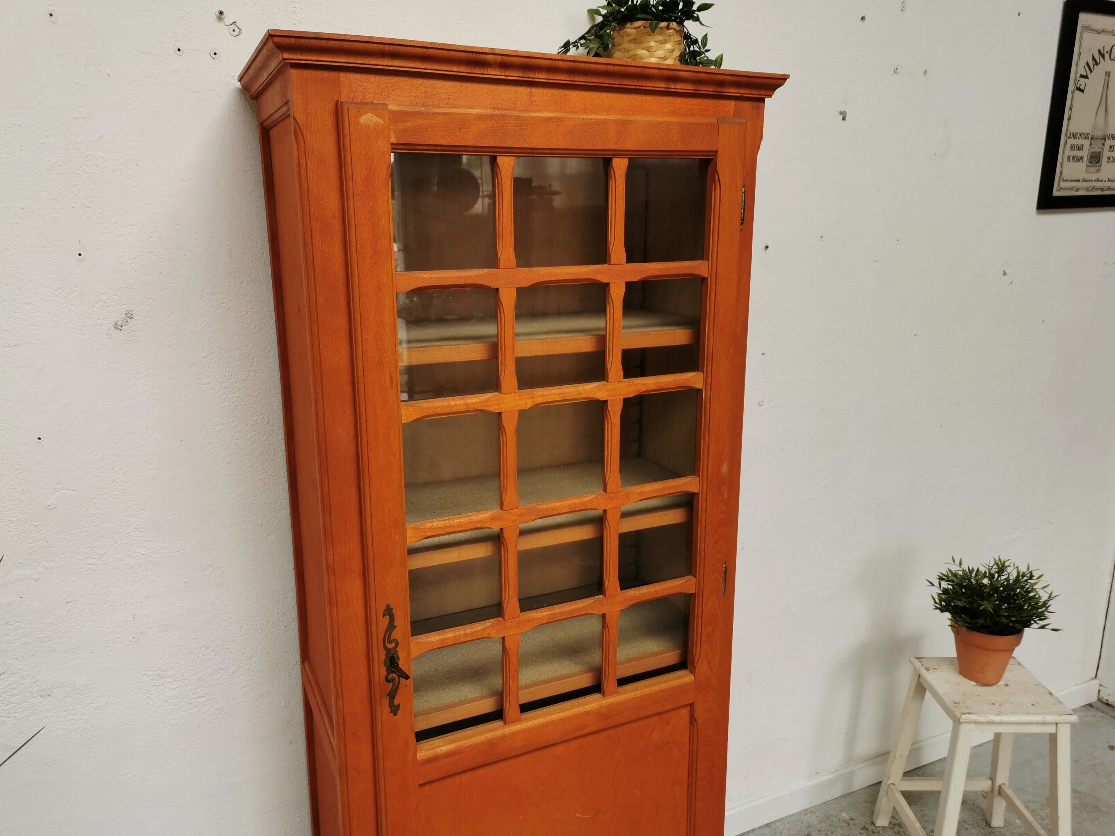 Vintage glazed Parisian wardrobe