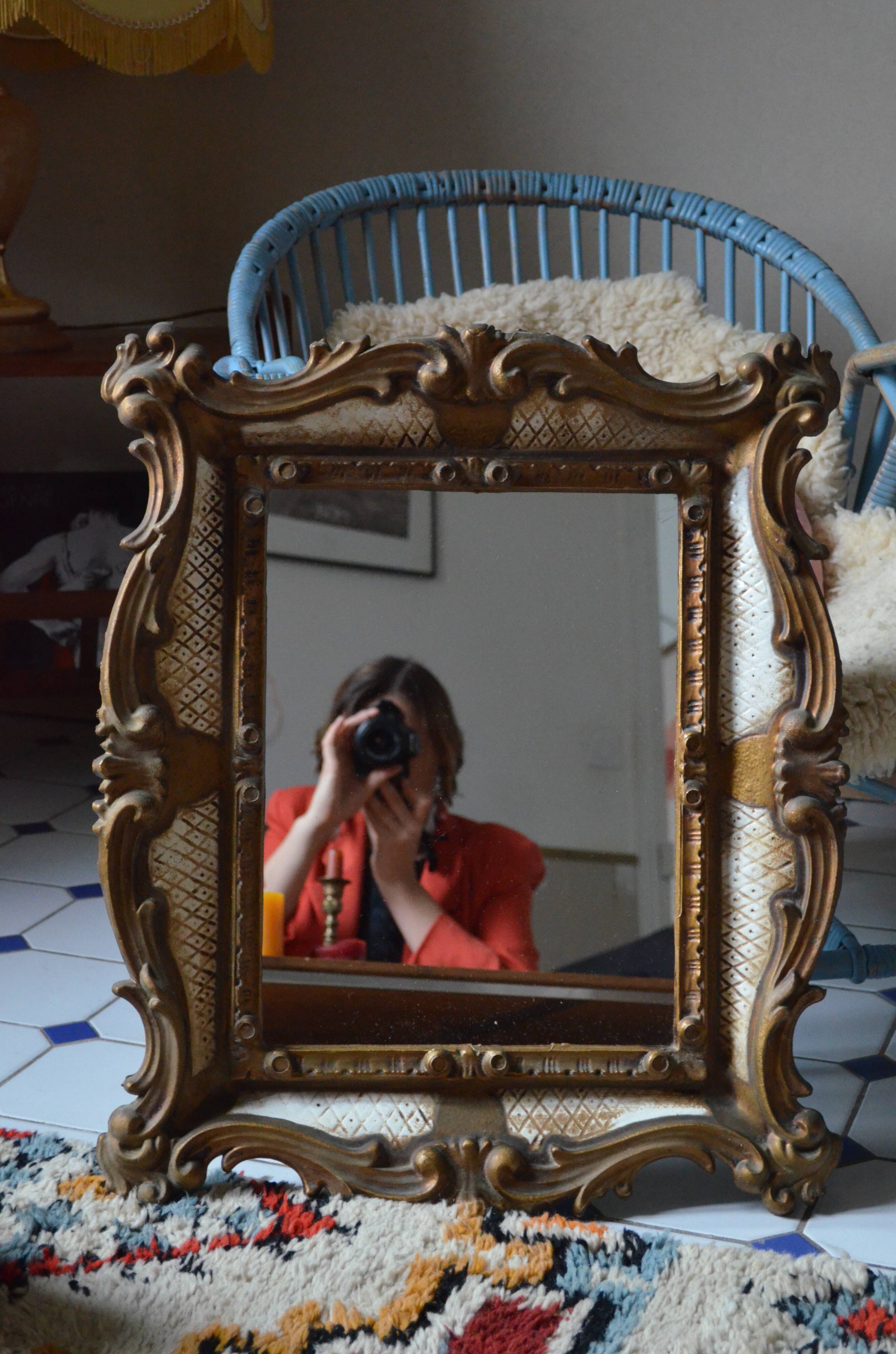 Baroque mirror 60x50cm