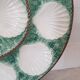 Ceramic scallop serving dish / Barbotine