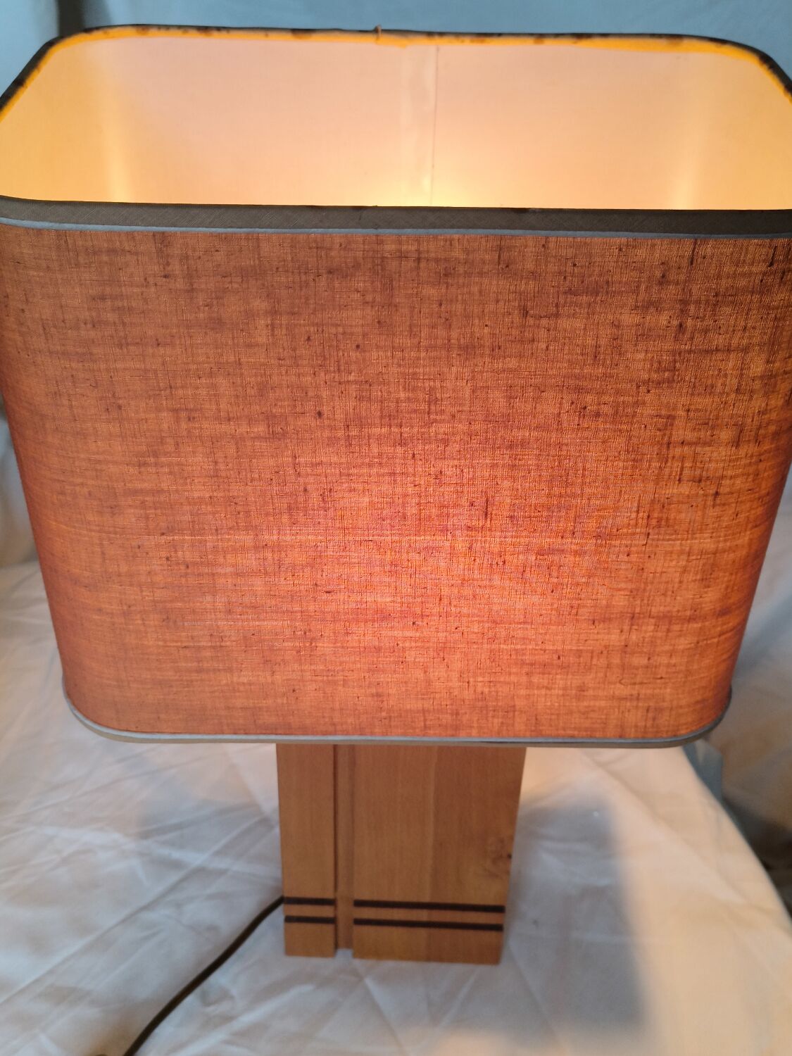 Wooden lamp 1970