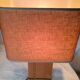 Lampe en bois 1970