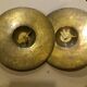 Pair of brass cymbals