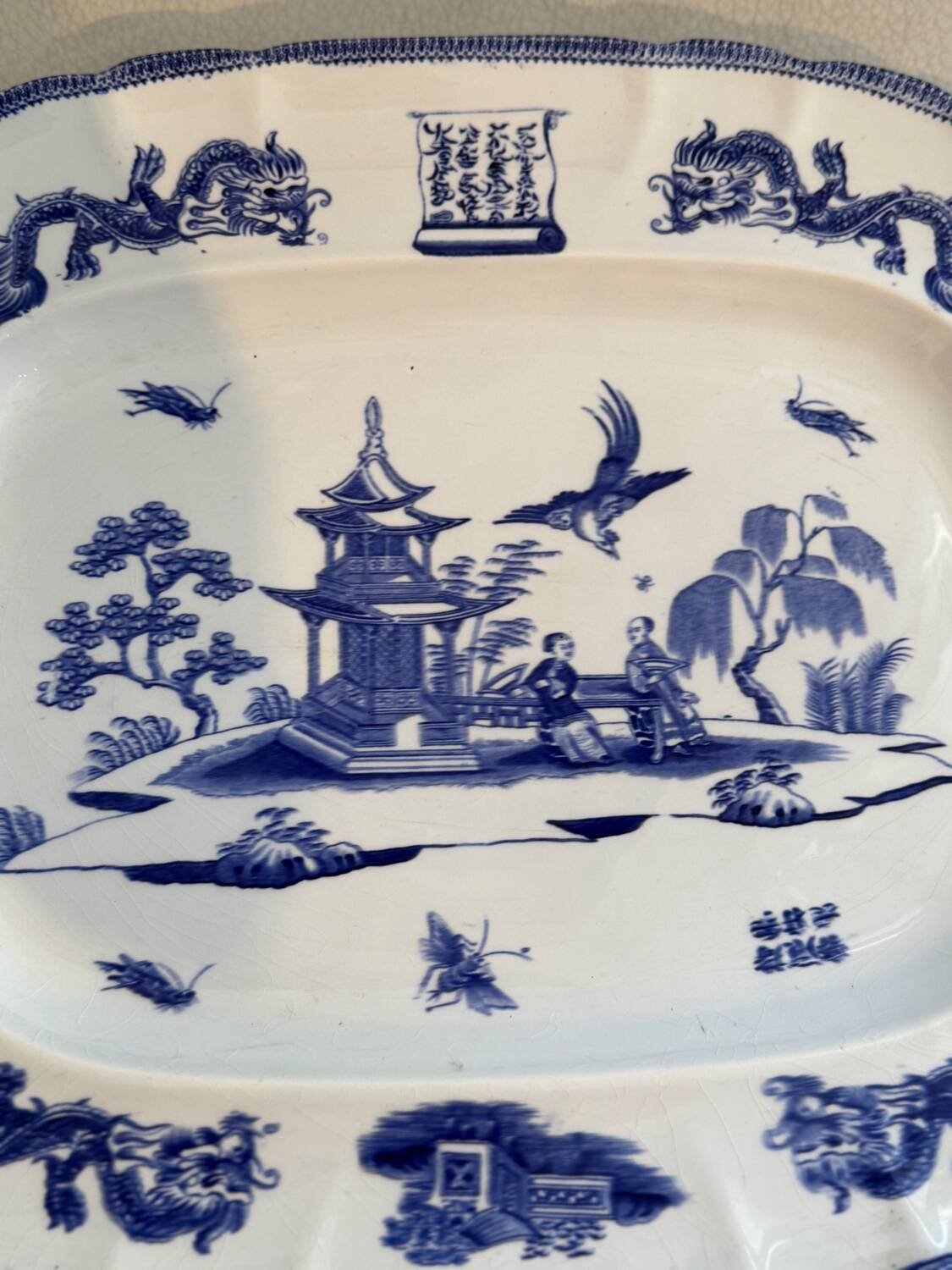 Viellard Bordeaux China serving dish