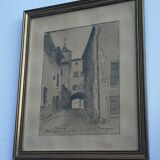 Léon Moyse drawing