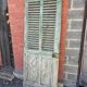 Old shutter door