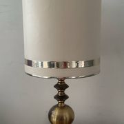 Lampe en laiton des années 60-70