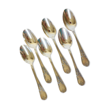 6 vintage silver metal tablespoons 2106265