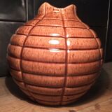 Vase en céramique signé Elgé