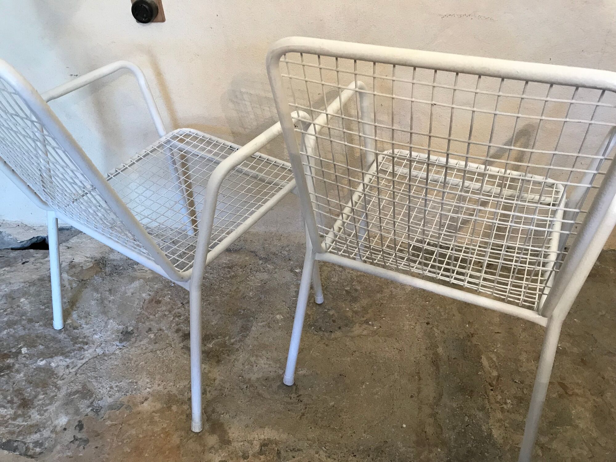 Pair of vintage armchair EMU RIO 1960-1980's