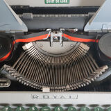 Functional portable typewriter , Royal