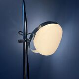 White vintage Dijkstra mushroom floor lamp