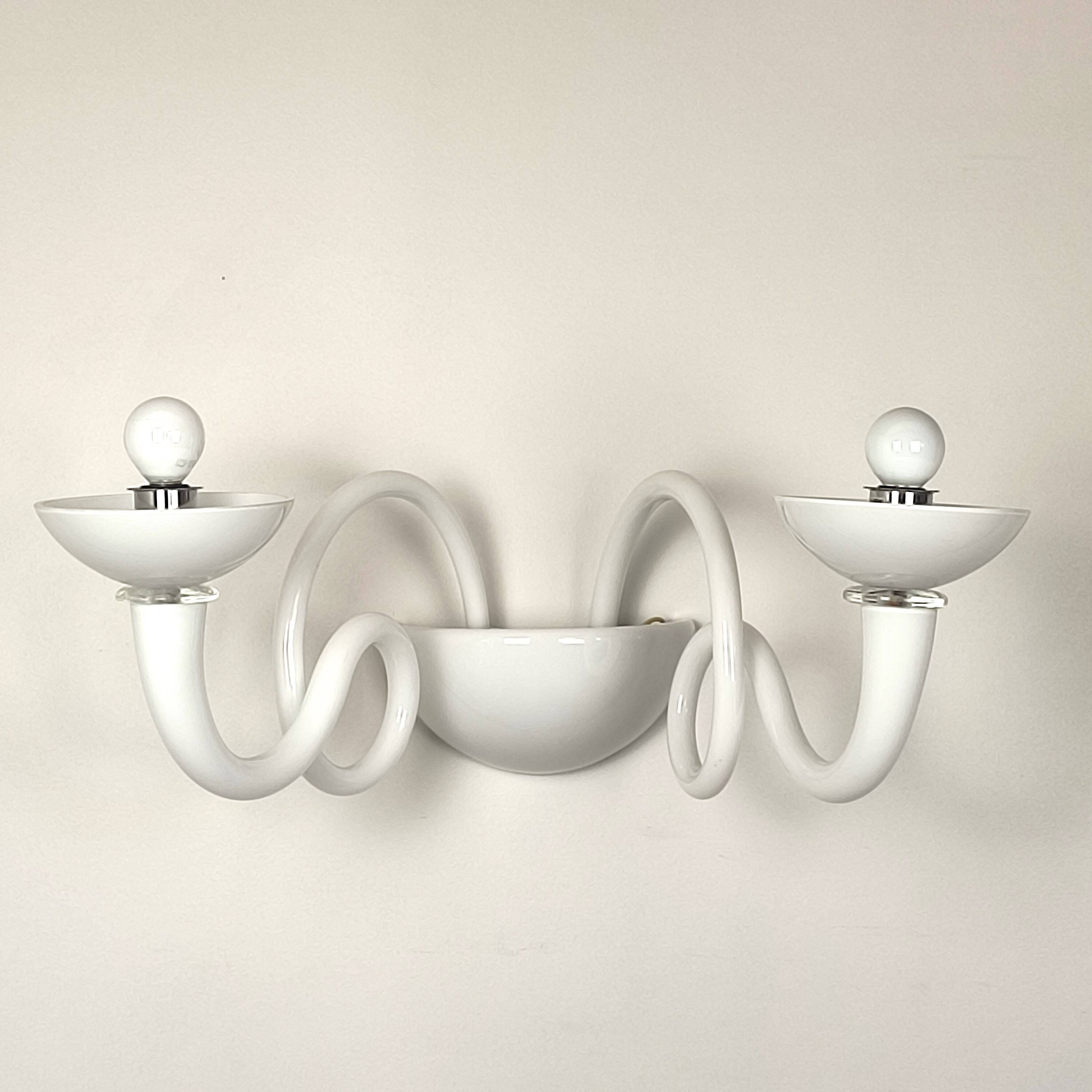 Artemide Murano glass wall light