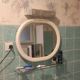 White PVC mirror - from the film "Their children after them"
