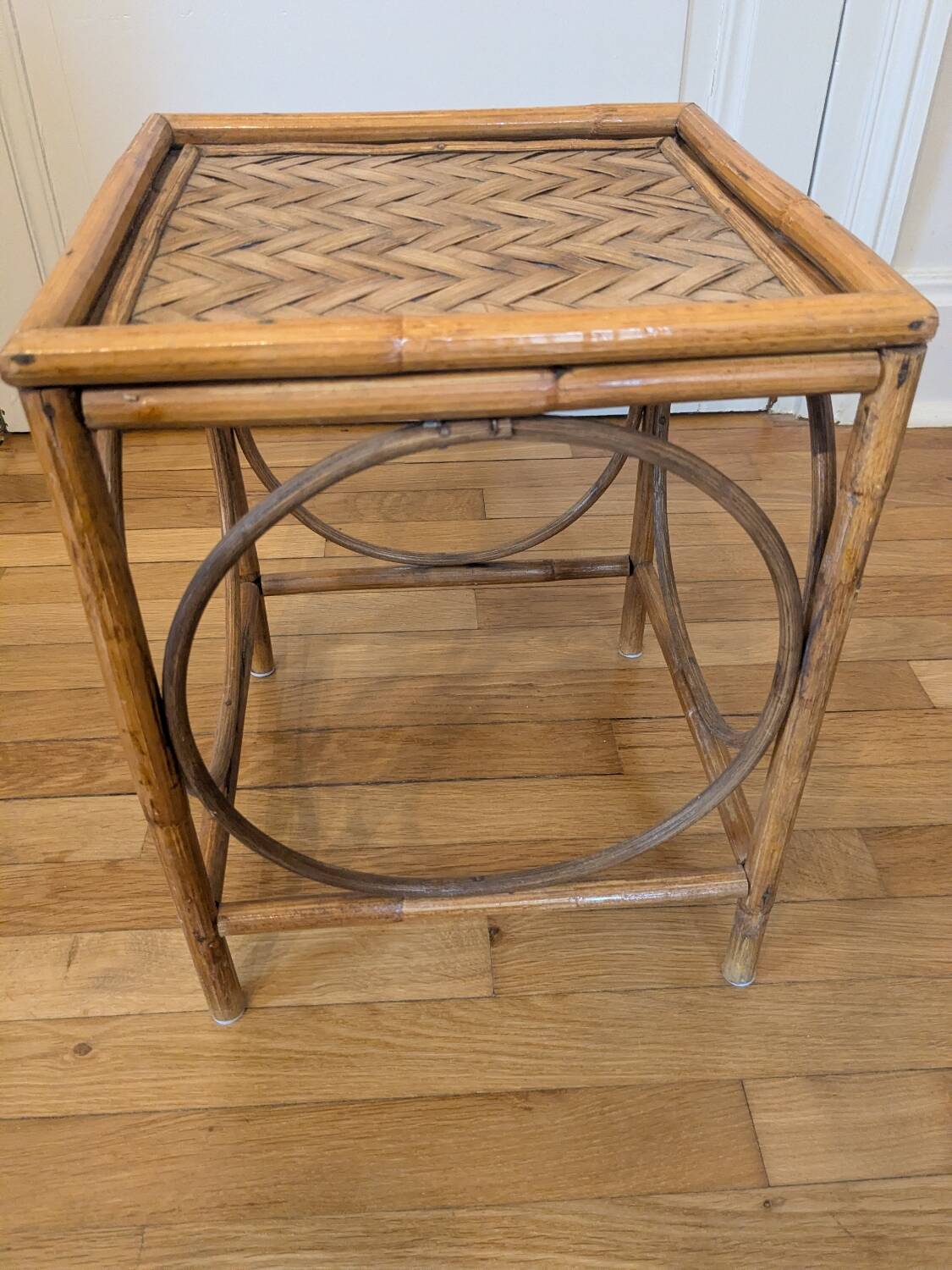 Rattan stool