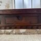 Table XXL noyer massif foncé 3m