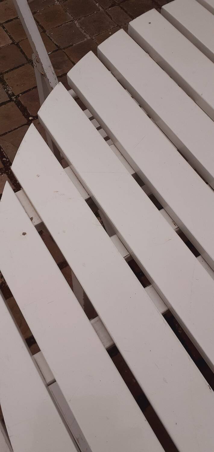 Vintage 60s wooden garden furniture