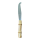 Bamboo handle cheese knife
